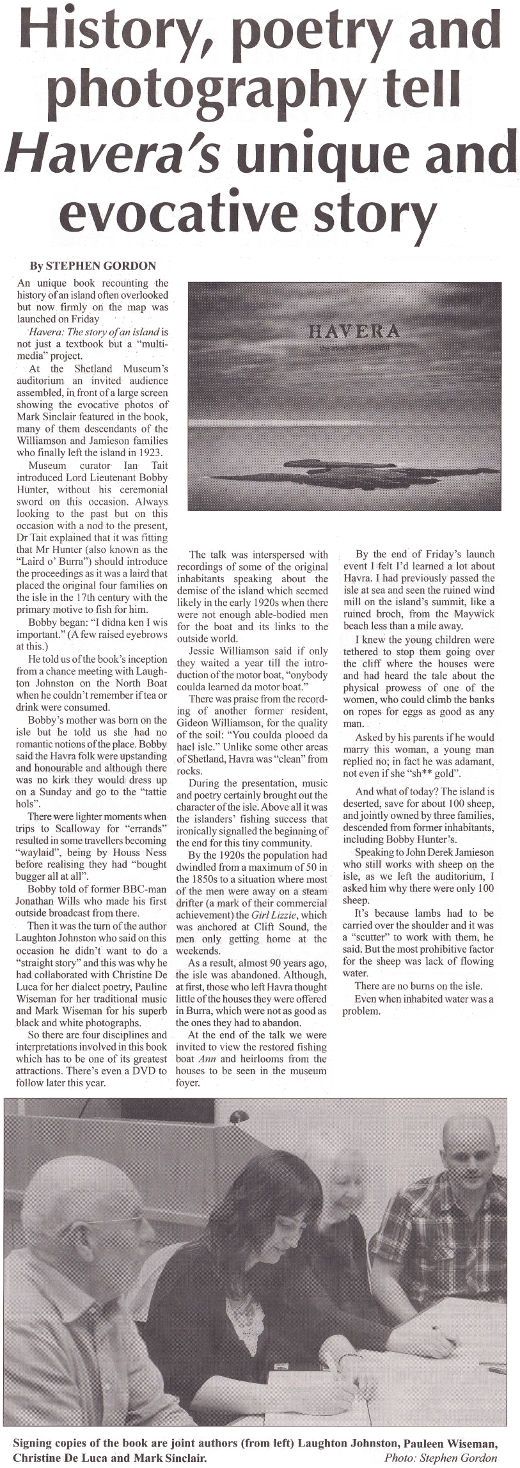 Author Laughton Johnson said...he didn't want to do a 