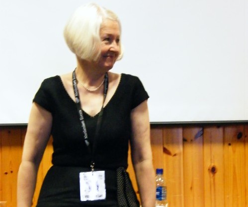 Christine De Luca at the launch of 'And then forever'